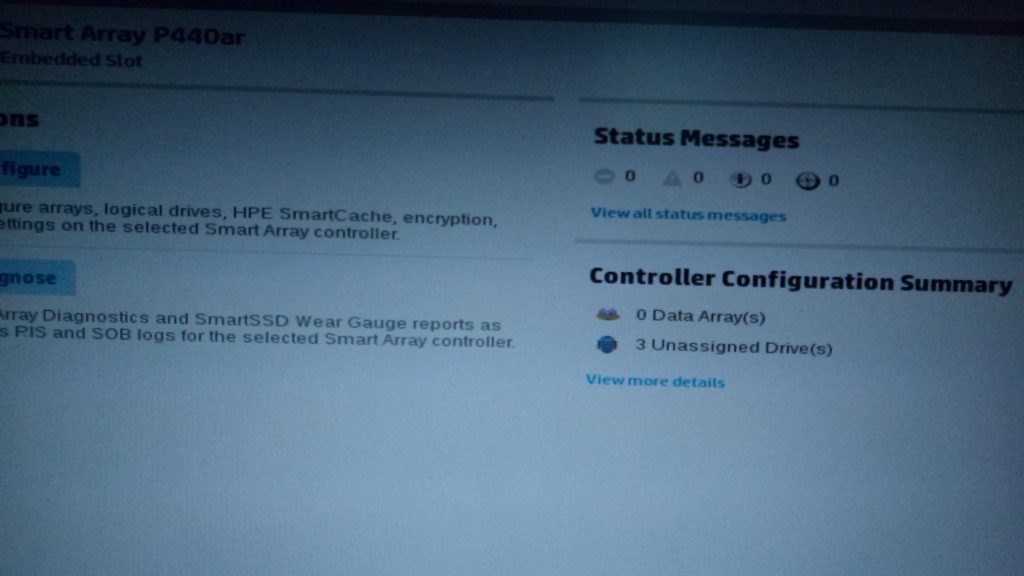 Assign Drive Server Baru HP ProLiant DL380 Gen9 - 5